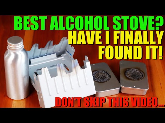 Have I Found the BEST Alcohol Stove? - Don't Miss This One...