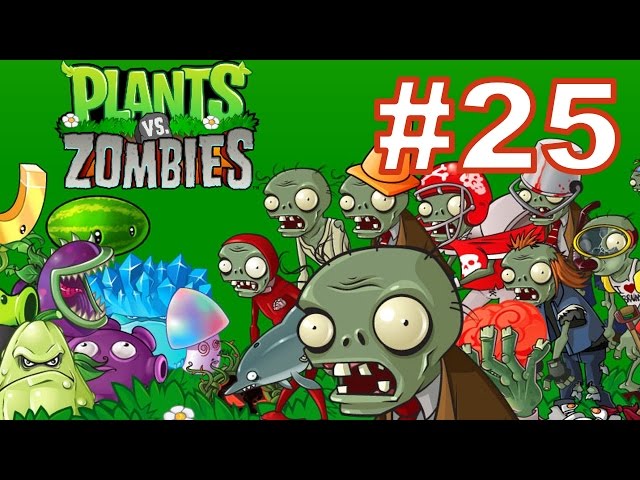 Plants vs Zombies - Выживание - Ночь - Веселое прохождение с Андромаликом ;)