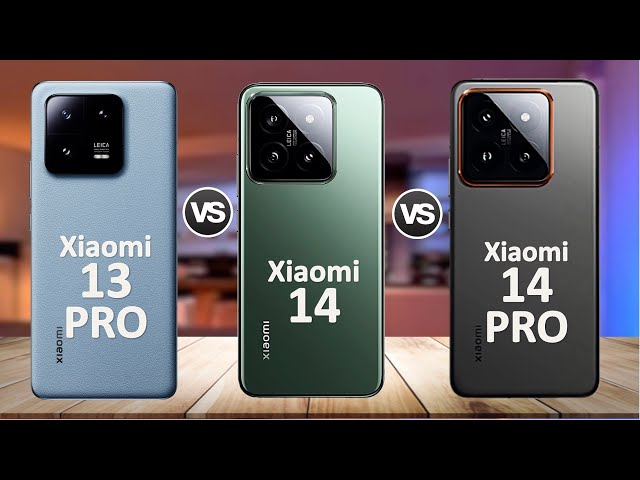 Xiaomi 13 Pro Vs Xiaomi 14 vs Xiaomi 14 Pro COMPARISON!