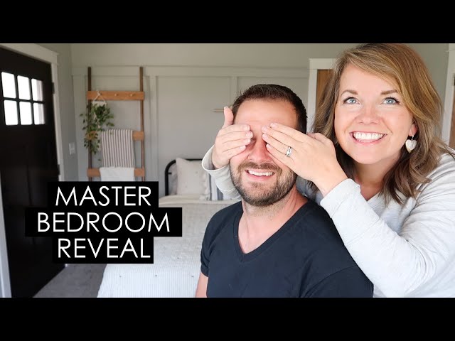 Master Bedroom Reveal: Surprising Tom! (Before & Afters!)