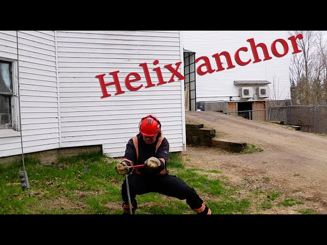 Helix anchor rod removal - by "hand"