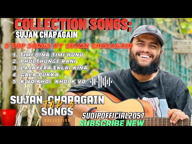 sujanchapagain//top 5 collection song//#sujan chapagain#mrbvlogs