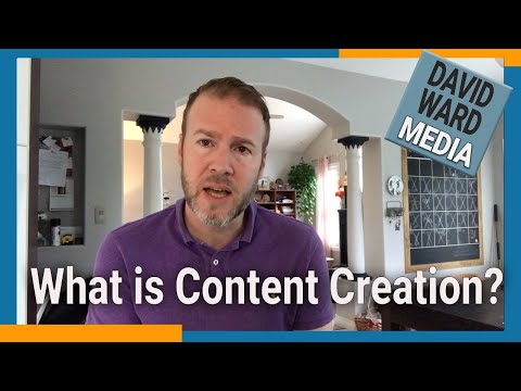 What is Content Creation?