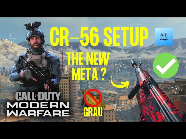 BEST CR-56 AMAX CLASS SETUP: THE NEW META FOR WARZONE AFTER GRAU NERF? (Call of Duty Modern Warfare)