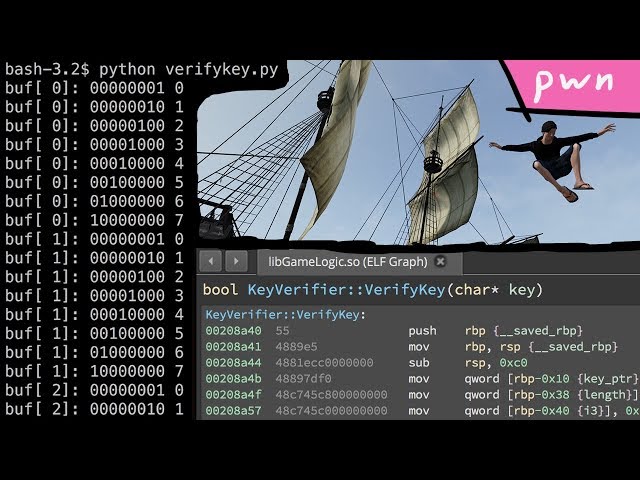 Reversing Custom Encoding (Keygen part 2) - Pwn Adventure 3