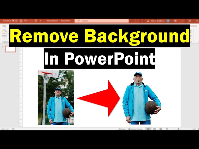 How To Remove Image Background In PowerPoint (2 Methods!)