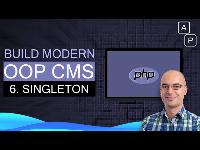 6. MVC Model & PHP Singleton pattern | Build a CMS using OOP PHP tutorial MVC [2020]
