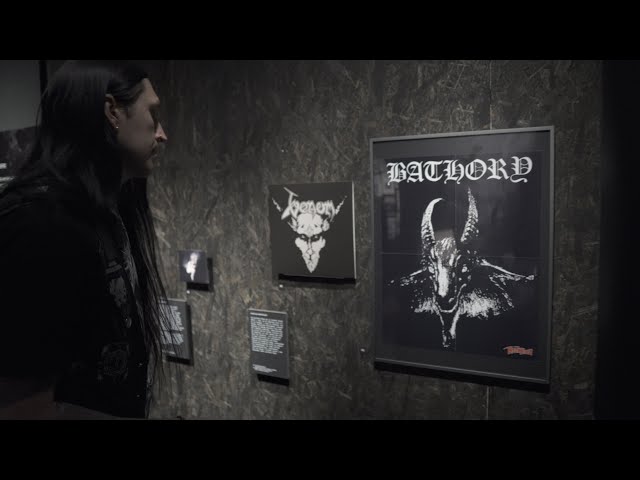 I Went to the BLACK METAL EXHIBITION at Norway's National Library !