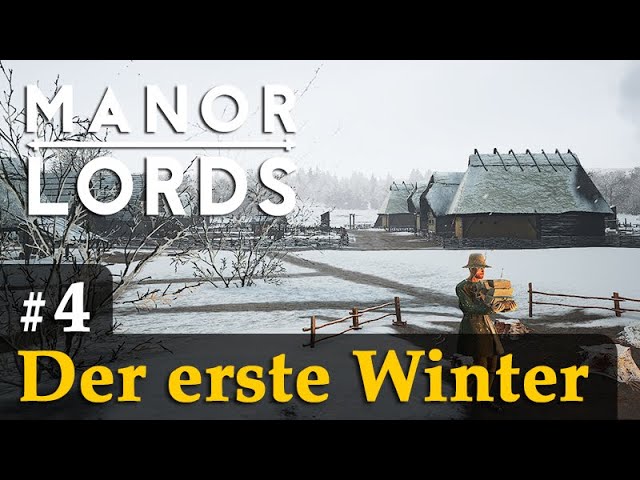 #4: Der erste Winter ✦ Let's Play Manor Lords (Preview / Gameplay / Early Access)