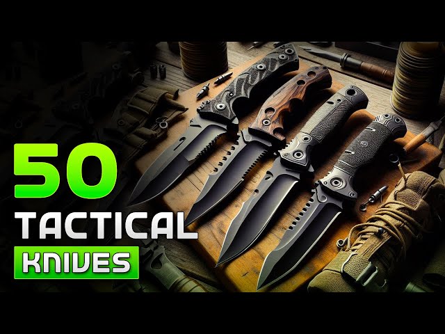 50 Fixed Blade Knives For Tactical Survival