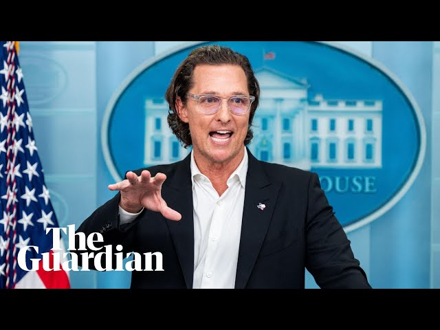 Watch in full: Matthew McConaughey's impassioned plea for gun control
