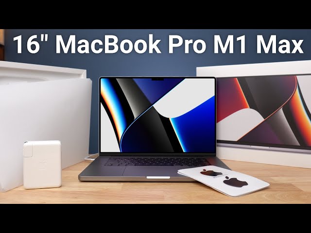 16" M1 Max MacBook Pro Unboxing!