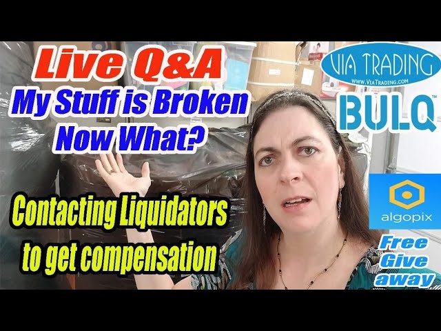 Live Q&A My Stuff Is Broken! Now What? Getting Compensation