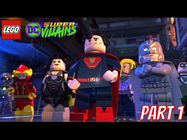 LEGO DC Super Villains Part 1 - New Kid on the Block (Joker, Harley Quinn, Lex Luther)