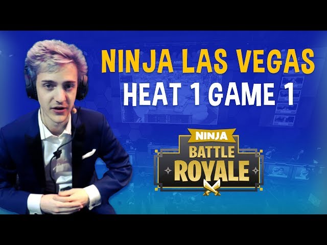 Ninja Las Vegas Heat 1 Game 1 - Fortnite Battle Royale Gameplay