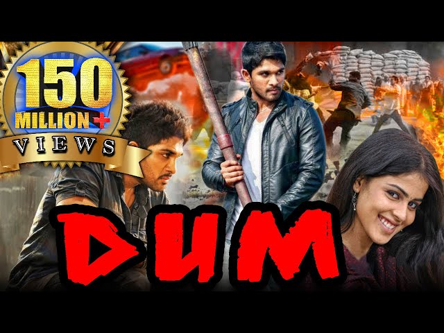 Dum (Happy) Hindi Dubbed Full Movie | Allu Arjun, Genelia D'Souza, Manoj Bajpayee, Brahmanandam