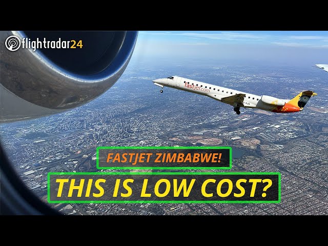 Flying the Fastjet ERJ-145 from Zimbabwe to South Africa