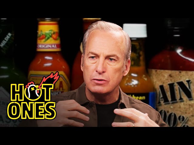 Bob Odenkirk Has a Fire in His Belly While Eating Spicy Wings | Hot Ones
