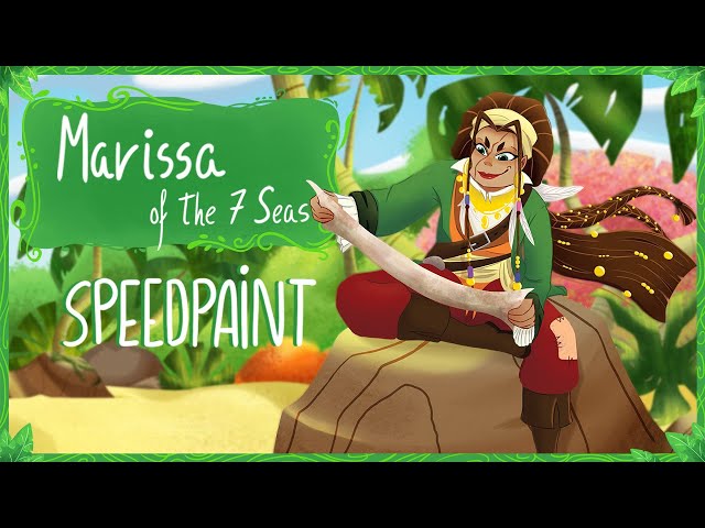 Marissa of the 7 Seas | Speedpaint Part 1