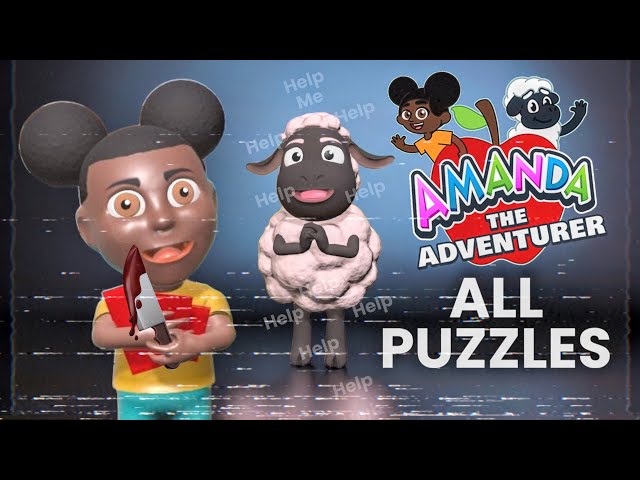 Amanda the Adventurer: All Puzzle Solutions | Horror Game