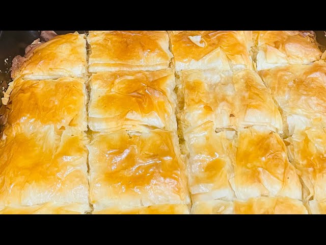 #recipe lPosna Pita / so Kisela Zelka / Pita / with Sauerkraut ￼/