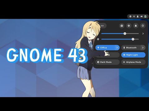 GNOME 43: Обзор