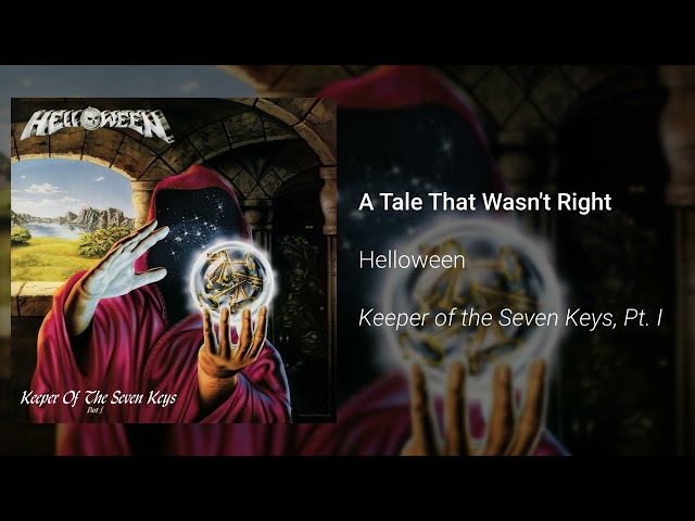 Helloween - "A TALE THAT WASN'T RIGHT" (Official Audio)