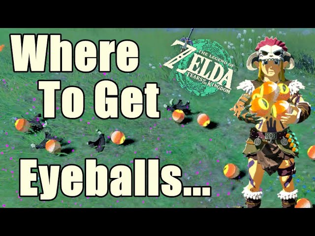 Where to get Eyeballs Zelda Tears of The kingdom
