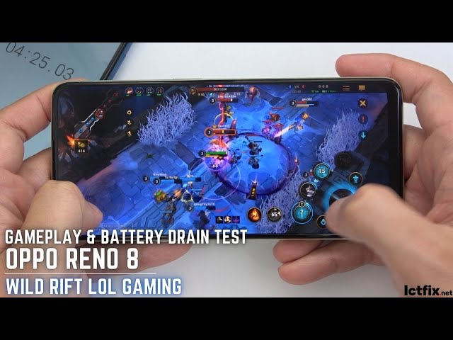 Oppo Reno8 test game League of Legends Mobile Wild Rift | LOL Mobile