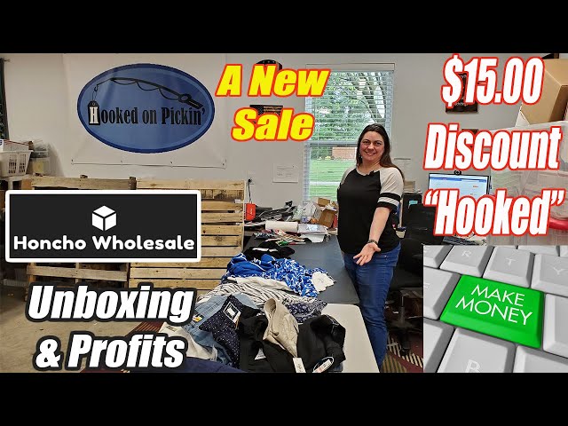 Honcho Wholesale Unboxing & Listing - I am Offering all These Items Direct to You! - Profit Numbers