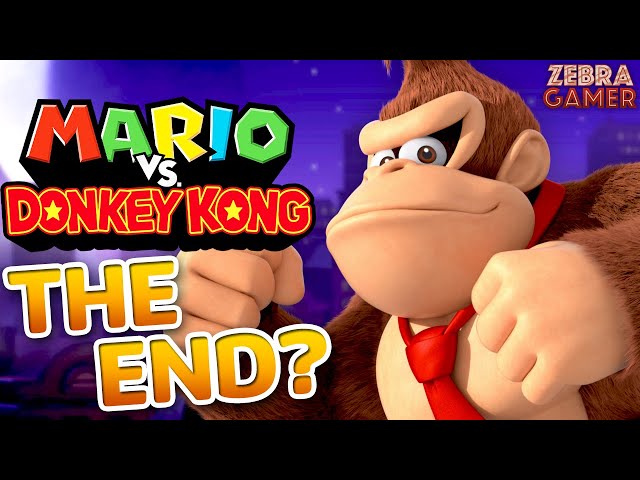Mario vs. Donkey Kong Gameplay Walkthrough Part 8 - World 8 Twilight City! The End!?