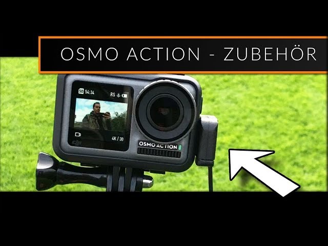 DJI Osmo Action Zubehör: Mikrofon Adapter und mehr