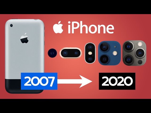 Iphone Camera Evolution | Camera Comparison Iphone 1 to Iphone 12
