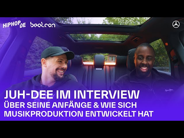 Juh-Dee über seine Anfänge & Entwicklung der Musikproduktion | Mercedes Benz Beat Talk