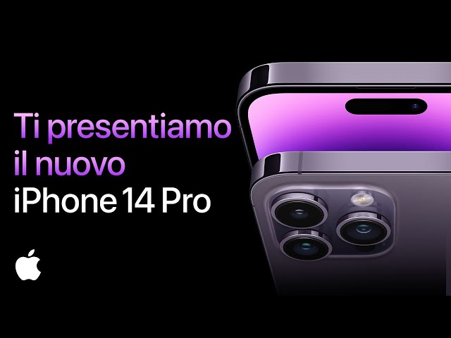 Entra in scena il nuovo iPhone 14 Pro | Apple