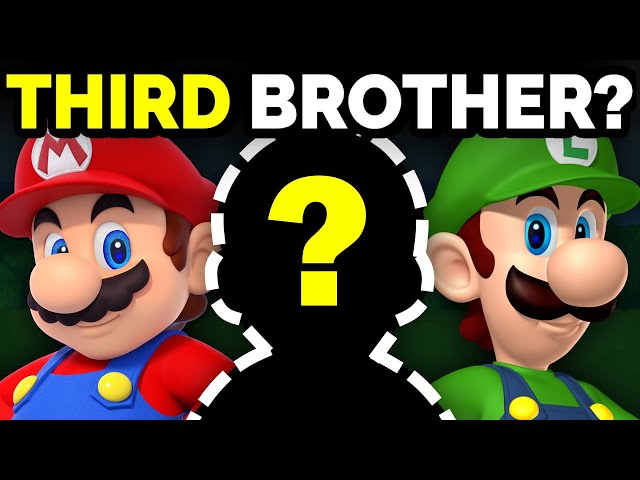 The mystery of the missing Mario brother