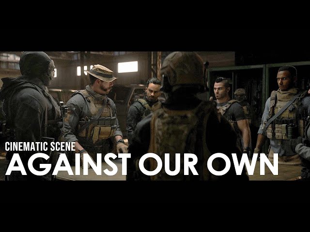 THE GHOST TEAM - Call of Duty: Modern Warfare 2 "Against Our Own" Cutscene