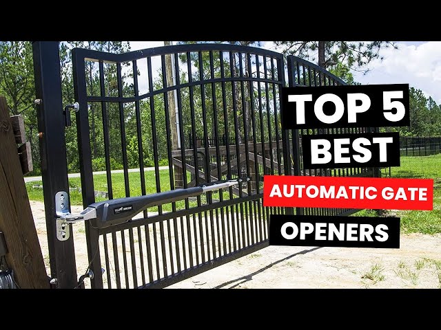 Top 5 Best Automatic Gate Openers in 2023 - (Save Time And Effort)