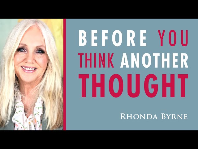 Before You Think Another Thought | RHONDA LIVE 3