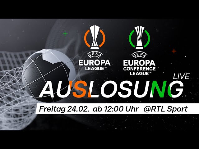 LIVE🔴 Die Auslosung zum Achtelfinale der UEFA Europa & Europa Conference League | RTL Sport