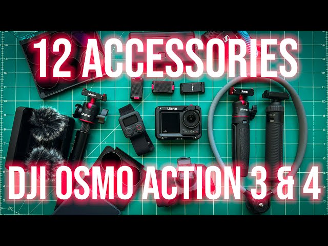 12 Must Have Accessories for DJI Osmo Action 3 & 4