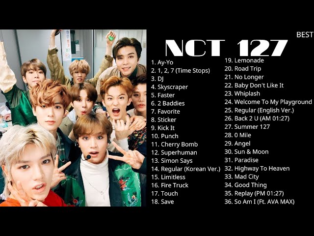 NCT127 Best Songs Playlist  (2023 updated) audio