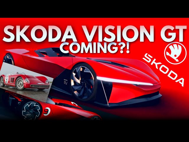 SKODA Coming to GT7!? | Reveal Teaser For The Škoda Vision GT Coming Next Week | Gran Turismo News