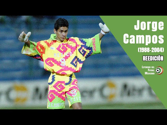 Así jugaba JORGE CAMPOS, el INMORTAL portero-delantero que atajaba y anotaba GOLES (1988-2004)