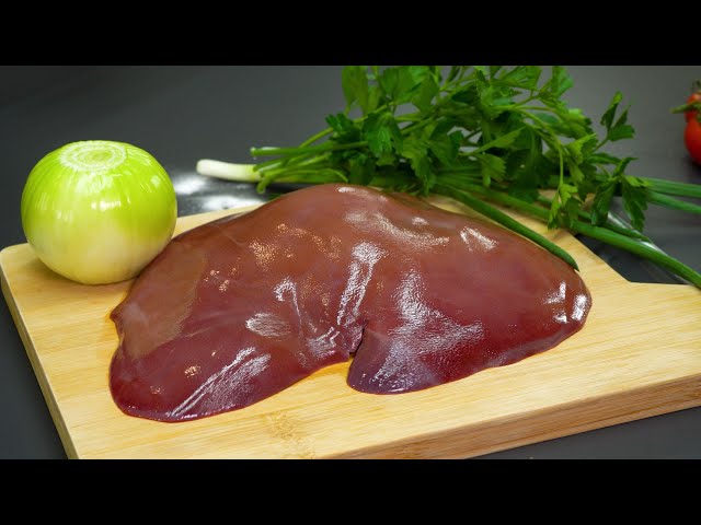 Liver tastes better than meat! A secret recipe for a delicious liver!
