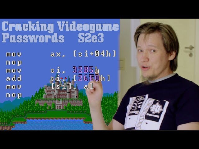 Dyna Blaster ※ reverse engineering on DOS ※ Cracking VG Passwords S2e3
