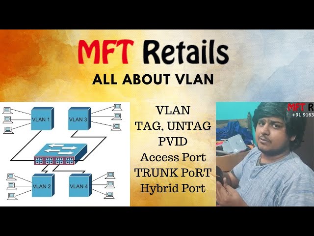 What is Vlan , Tag , Untag , Trunk , Hybrid , access - MFT Retails Trainging