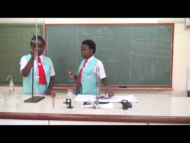 SCIENCE HUB Loreto Convent Valley Road Chemistry Form 3 Lesson 5 Single Indicator Titration KCSE