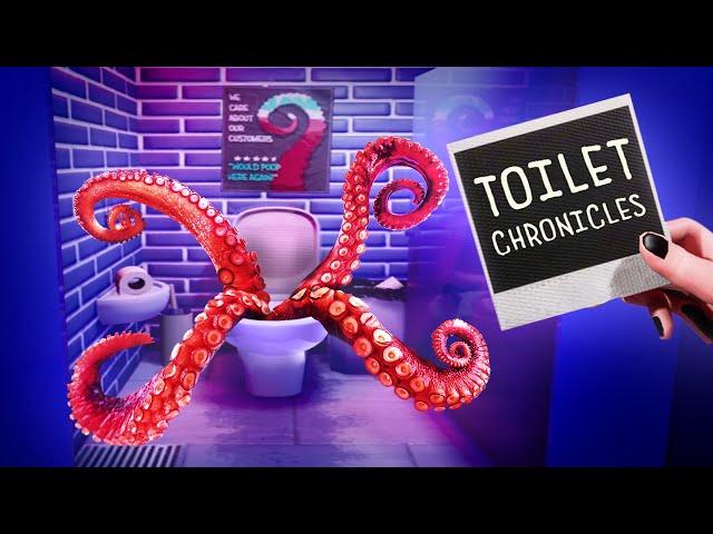 This game takes place entirely in a public toilet