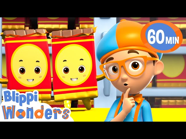 Find out how chocolate bars are made! | Blippi Wonders Educational Videos for Kids